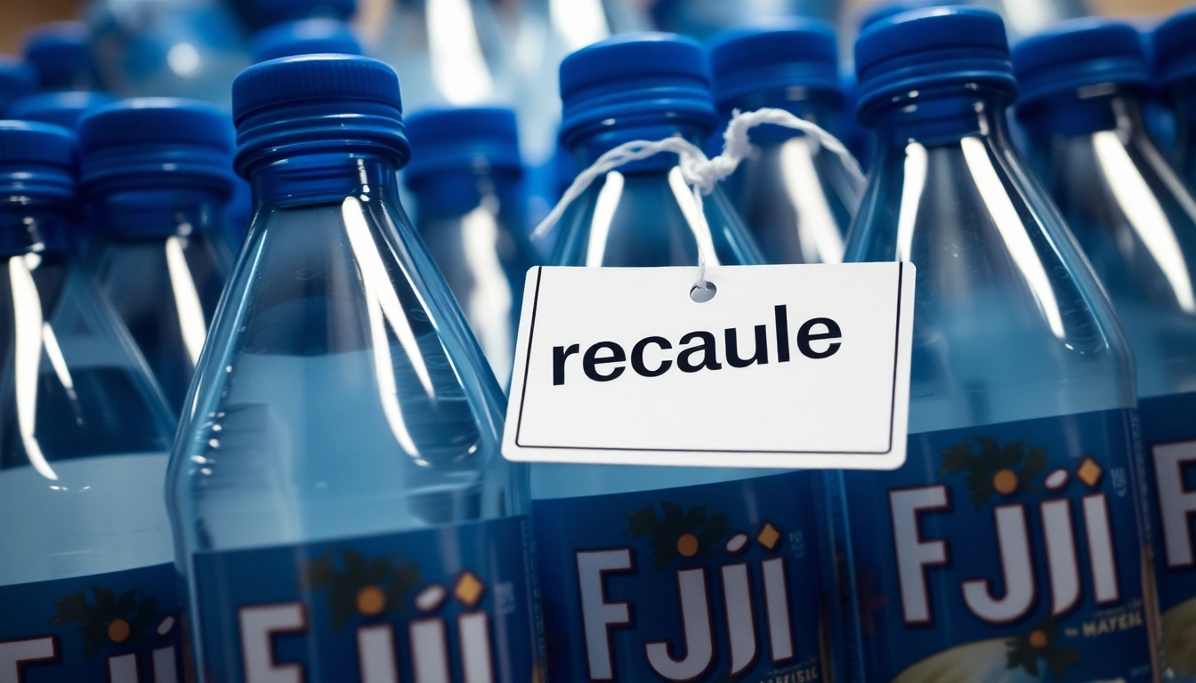 Important Update: Nearly 1.9 Million Fiji Water Bottles Recalled Due to Contamination Concerns