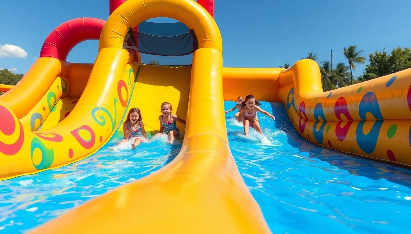 Why Your Next Summer Party Needs an Inflatable Slip and Slide