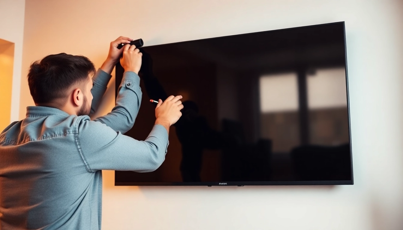 Effortless TV Mounting Installation Service for a Perfect Home Entertainment Experience