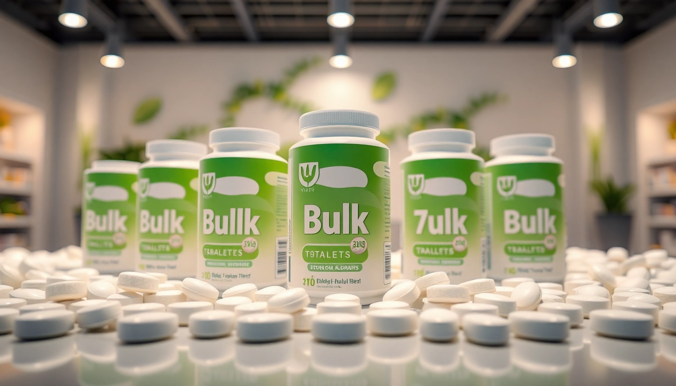 Discover Bulk 7oh tablets arranged artistically, showcasing their natural appeal and health benefits.