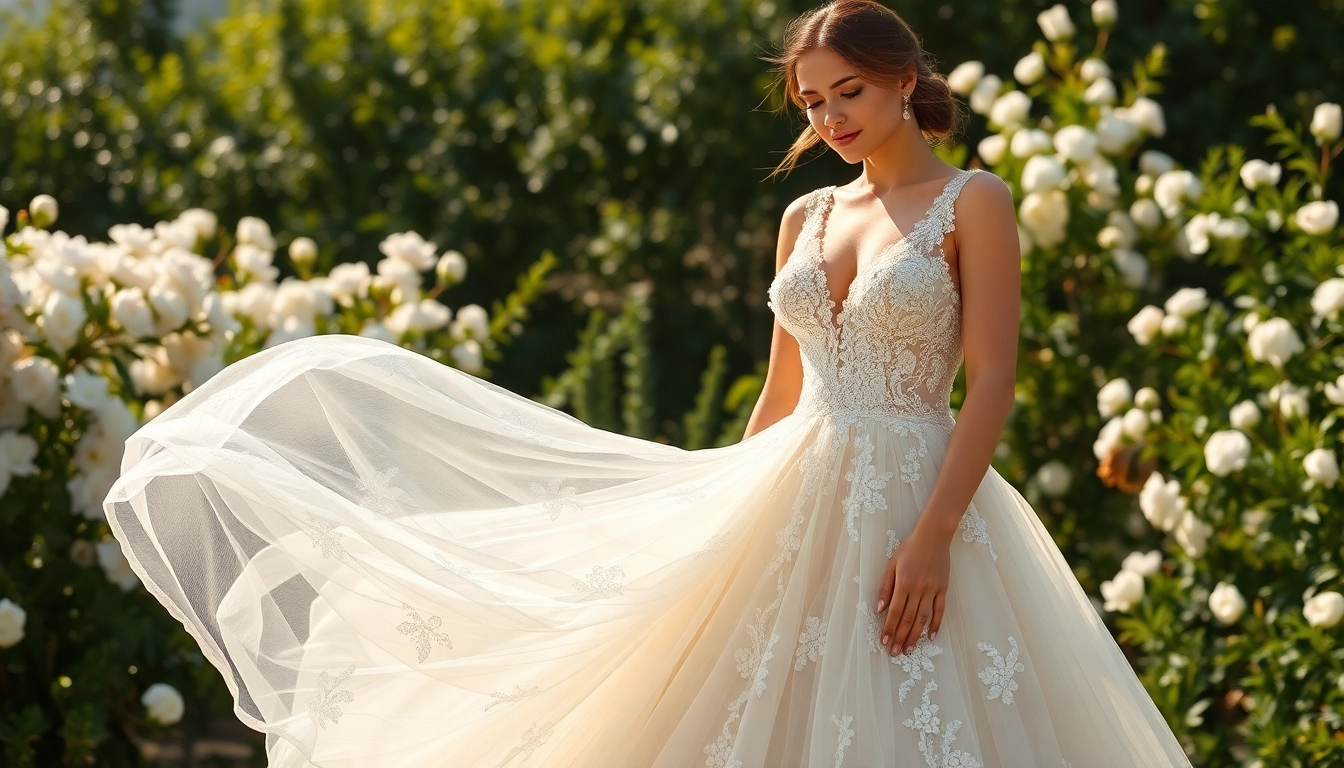 Exquisite Beaded Wedding Dresses for Every Bride’s Dream Day