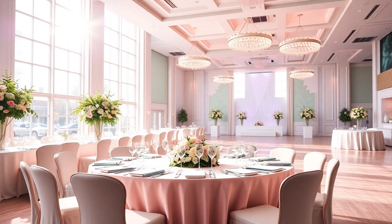 Host your next event at city venue event center, featuring elegant decor and a spacious setting.