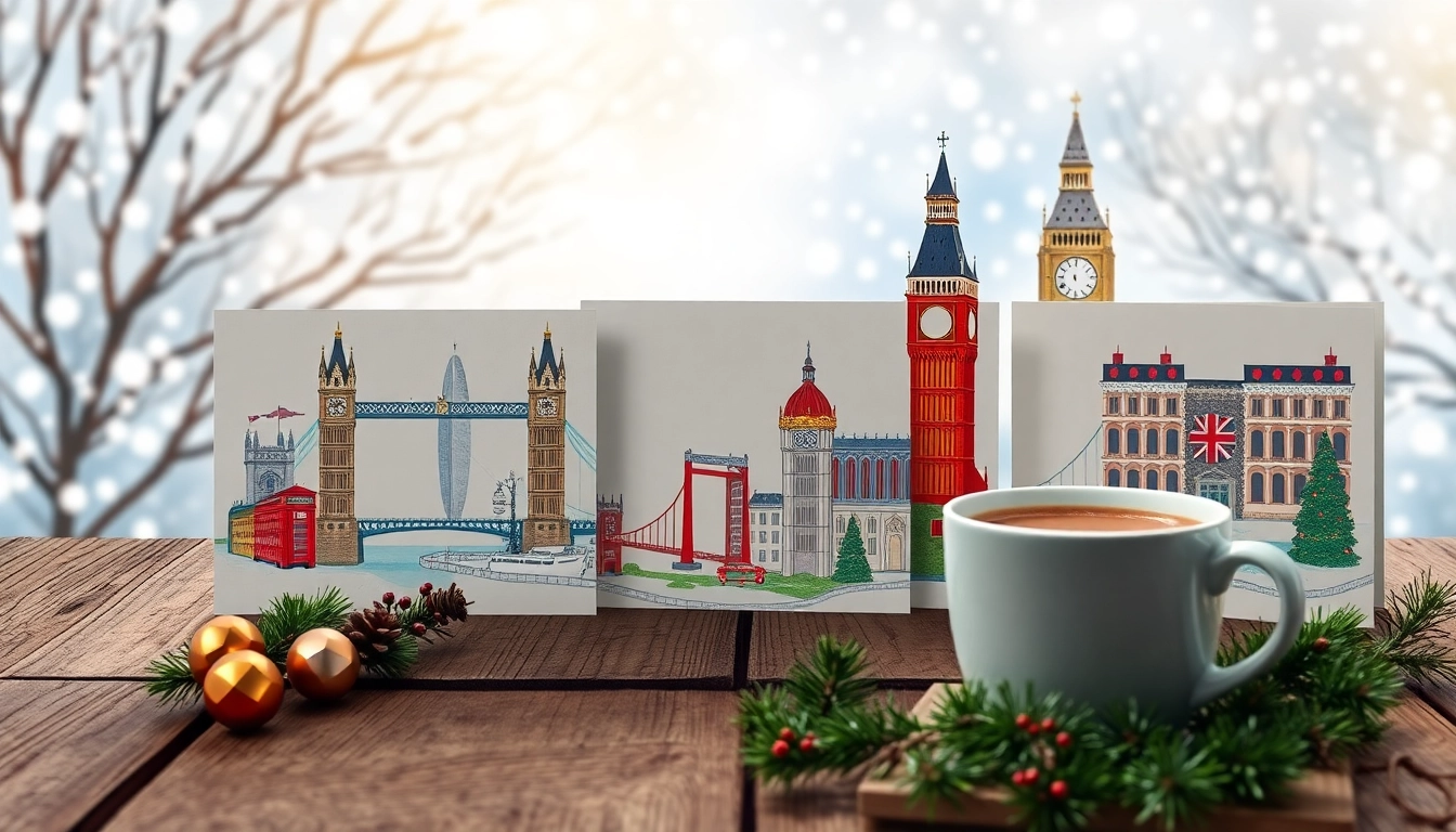 Crafting Unique Custom Christmas Cards London for Memorable Holidays