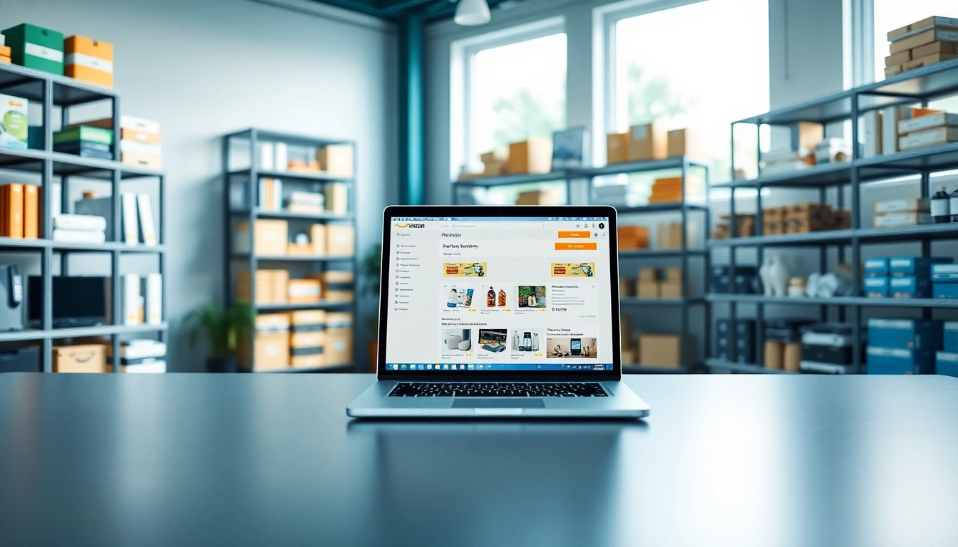 Maximize your Amazon FBA wholesale potential with an organized office setup.