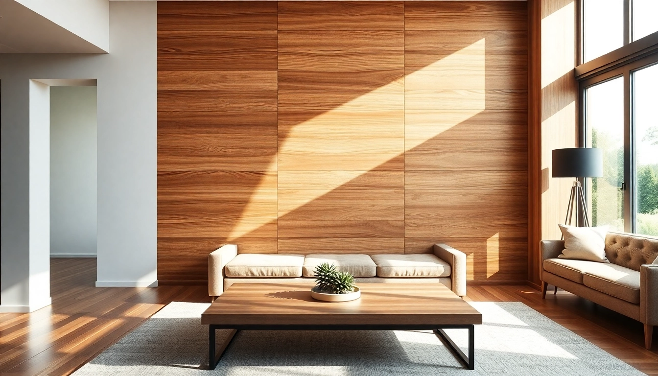 Elevate Your Decor with Stylish Wood Wall Covering Solutions